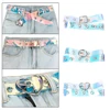 New Laser Women Belt Holographic Clear Waist Belt Metal Pin Buckle  Transparent Waist Belts for Women Belt Waistband 90cm-120cm ► Photo 3/6