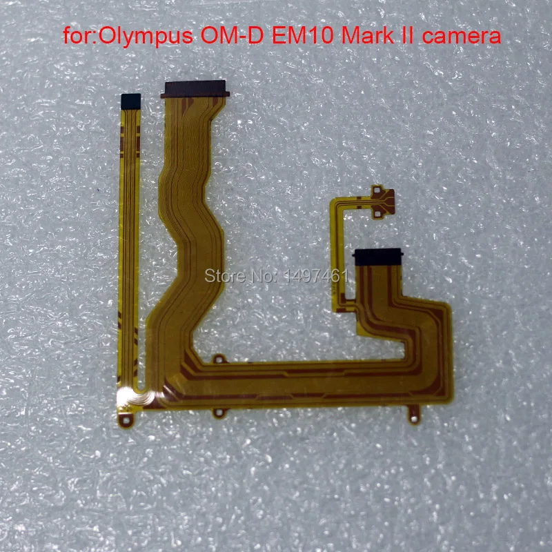 LCD hinge rotate shaft Flex Cable repair parts for Olympus OM-D E-M10 Mark II ; EM10 II Camera