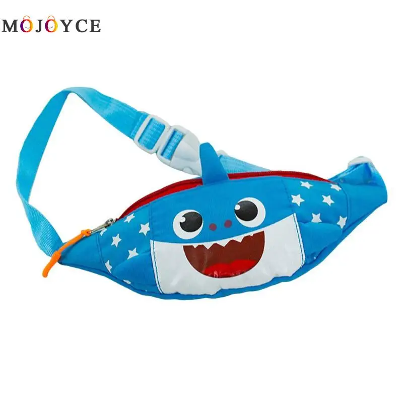 

Cute Kids Boys Girls Shark Style Hobos Waist Pack Chest Fanny Pack Casual Crossbody Belt Bags Pouch Pochete