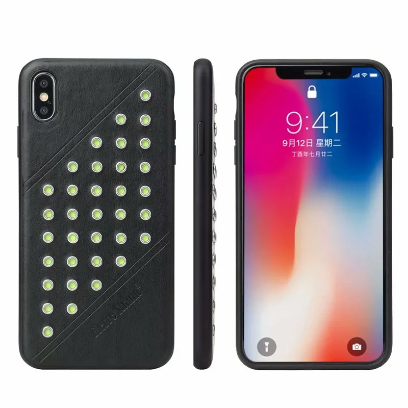 Чехол для iphone xs max x xr 7 8 plus Se 2020 apple Capa Funda Etui роскошный кожаный чехол телефона