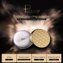 Банановый порошок макияж, рассыпная пудра консилер Foundation осветлитель для лица Натуральный отбеливающий хайлайтер бронзер роскошный минеральный голый