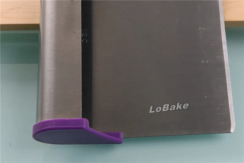 Новейший мутифунтивный материал из нержавеющей стали Лопата скребок для теста резак выпечка торта кухонные принадлежности с измерениями
