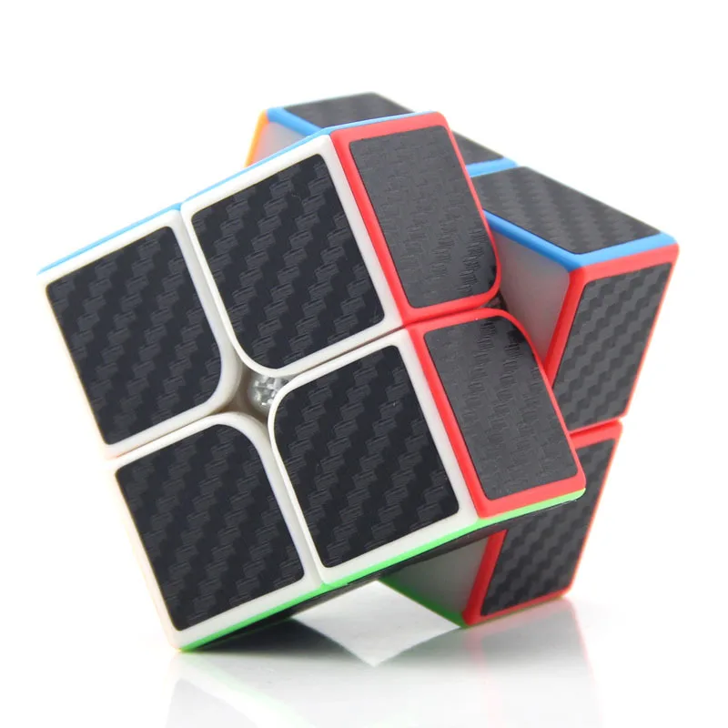 MoYu волшебный куб 2x2x2 карбоновый скоростной куб 2x2 кубик MoYu 2*2 Игра Головоломка Neo Cubo Magico игрушки для детей
