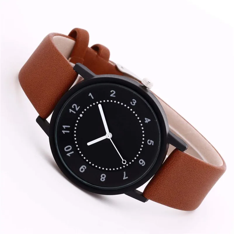 New Listing Geneva Men Watch Fashion Male Quartz-Watch Round Dial Leather Skin Strap Quartz Cheap Sport Relojes Masculino M22 (4)