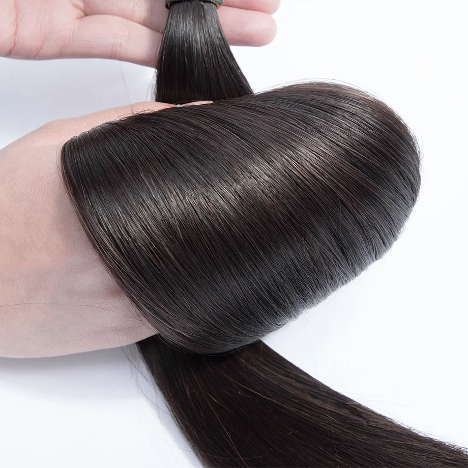 de Cabelo Humano Em Linha Reta Extensão