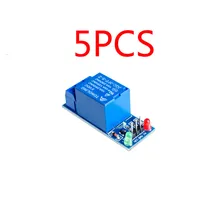 Умная электроника 5 шт. 5 в 1 канальный релейный модуль низкого уровня для SCM бытовой техники управления для arduino DIY Kit