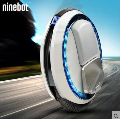 Best Freeshipping Ninebot One C+ Electric unicycle one wheel scooter Electric balancing car LED,500W,Thinking Monocycles electrioques 0