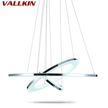 

Modern LED Ring Stainless Acrylic Pendant Light 3 Ring Pendant Lamp Indoor LED Lamps Lighting Fixtures for Bar Dining Cafe Hotel