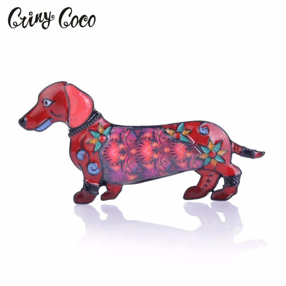 

New Enamel Dog Brooches for Women Cartoon Cute Animal Brooch Pins Fashion Jewelry Colorful Gift For Kids Exquisite Broches Badge