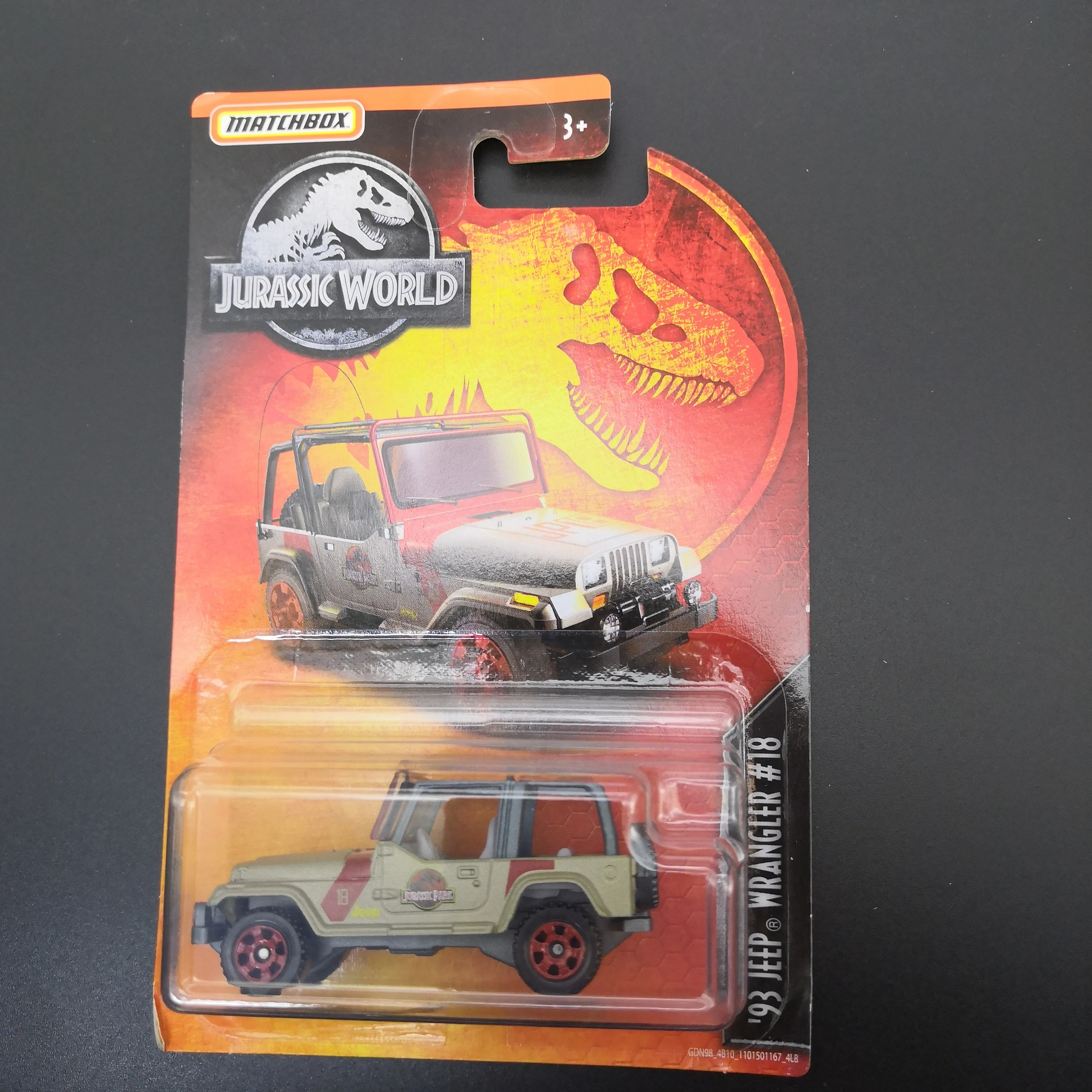 jurassic world matchbox 2019