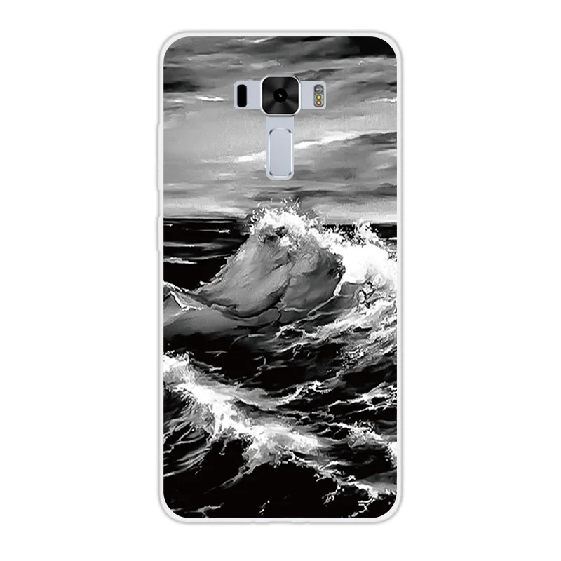 Для Asus ZC551KL ZenFone 3 Laser мягкий основной чехол Ультратонкий ТПУ гелевый Чехол 5 "для