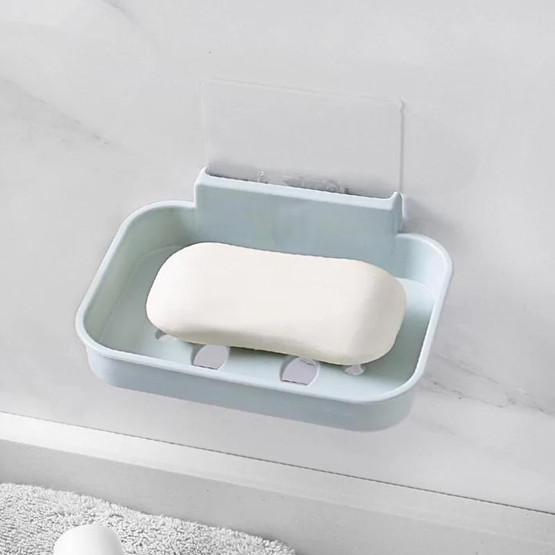 Basupply 1 шт. Коробка для мыла бесшовный клей держатель для мыла подставка для настенного монтажа аксессуары для ванной комнаты кухонный инструмент