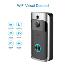 Wifi Doorbell With Camera IR Entry Door Alert/Viewer Photograph Door Bell Video Eyes Wireless Deurbel Ring Phone Call Door Bell digital wireless wifi video doorbell for iphone ios android system ir camera door viewer door bell with touch calling button