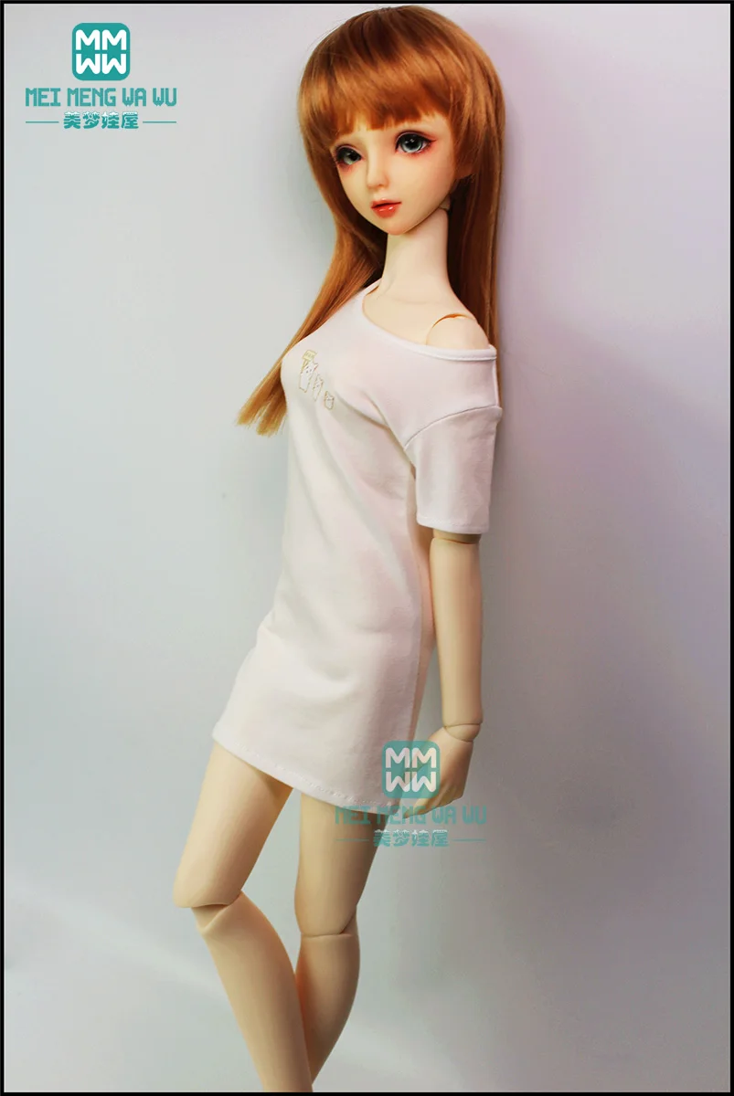 BJD аксессуары для 60 см 1/3 BJD кукла модное нижнее белье Печатный темперамент футболка