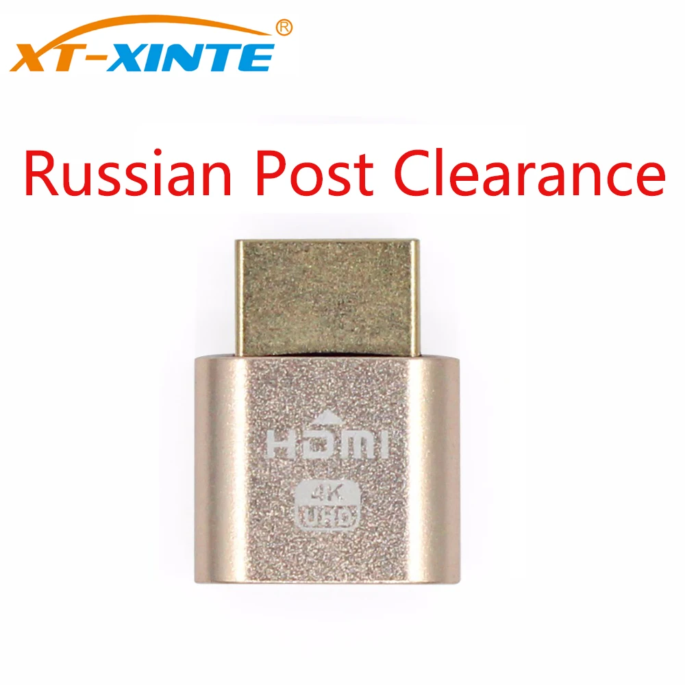 

VGA Virtual Display Adapter HDMI DDC EDID Dummy Plug Headless Ghost Display Emulator Lock plate 1920x1080@60Hz