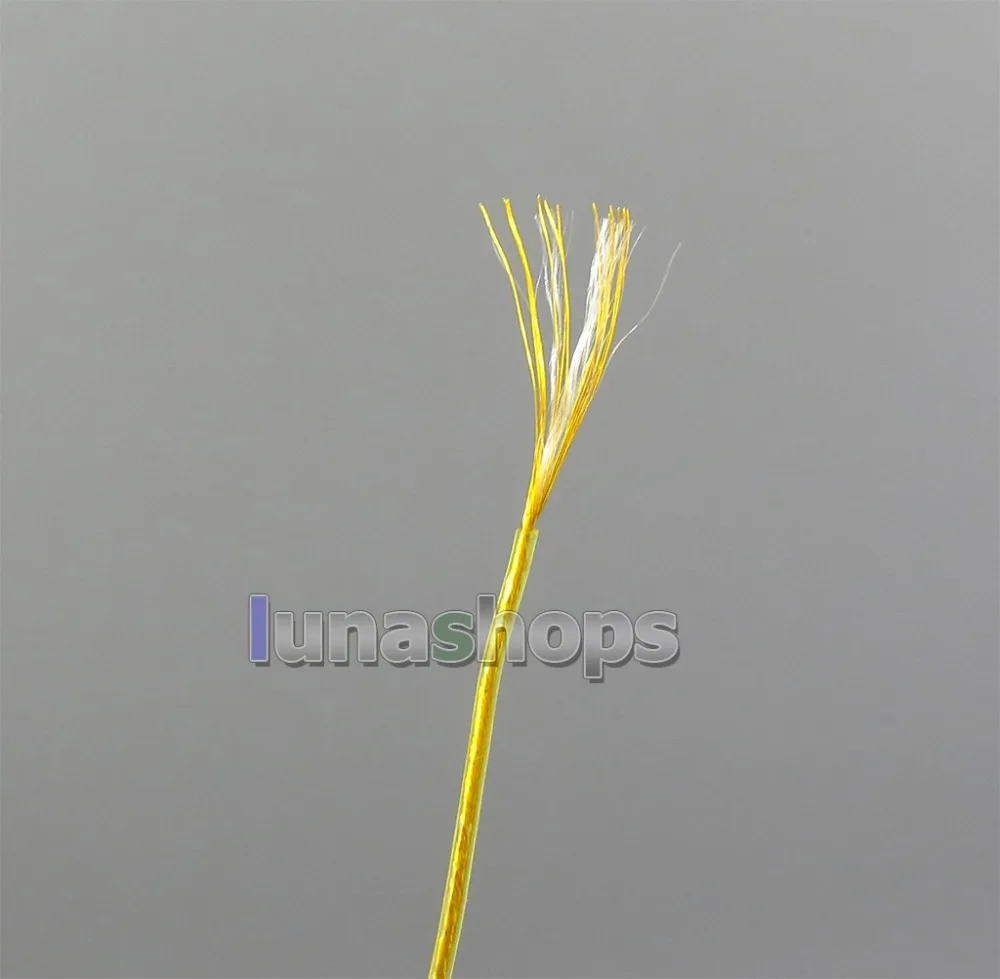 LN006017 5m OCC + Позолоченный 24AWG 14*0 05 мм ПВХ OD 0 7 DIY аудио кабель для