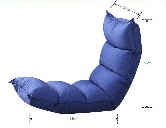  Floor Seating Chair Foldable Adjustable Gaming Chair For Home Living Room or Dorm Loft Furniture La
