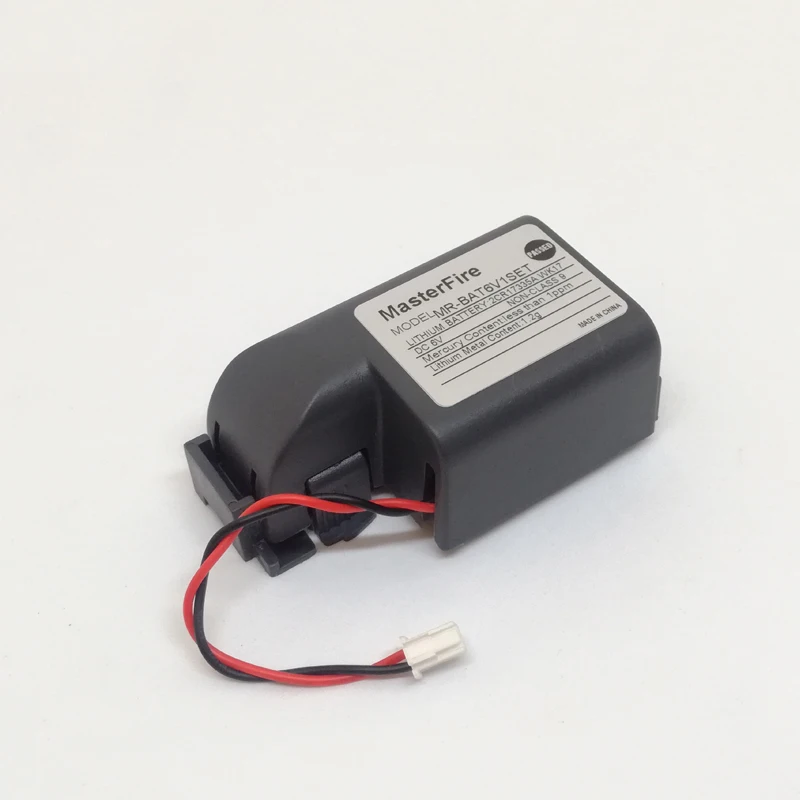 

MasterFire 3pcs/lot New MR-BAT6V1SET MR-J4 6V PLC Battery 2CR17335A WK17 Batteries with Wire Leads For Mitsuishi