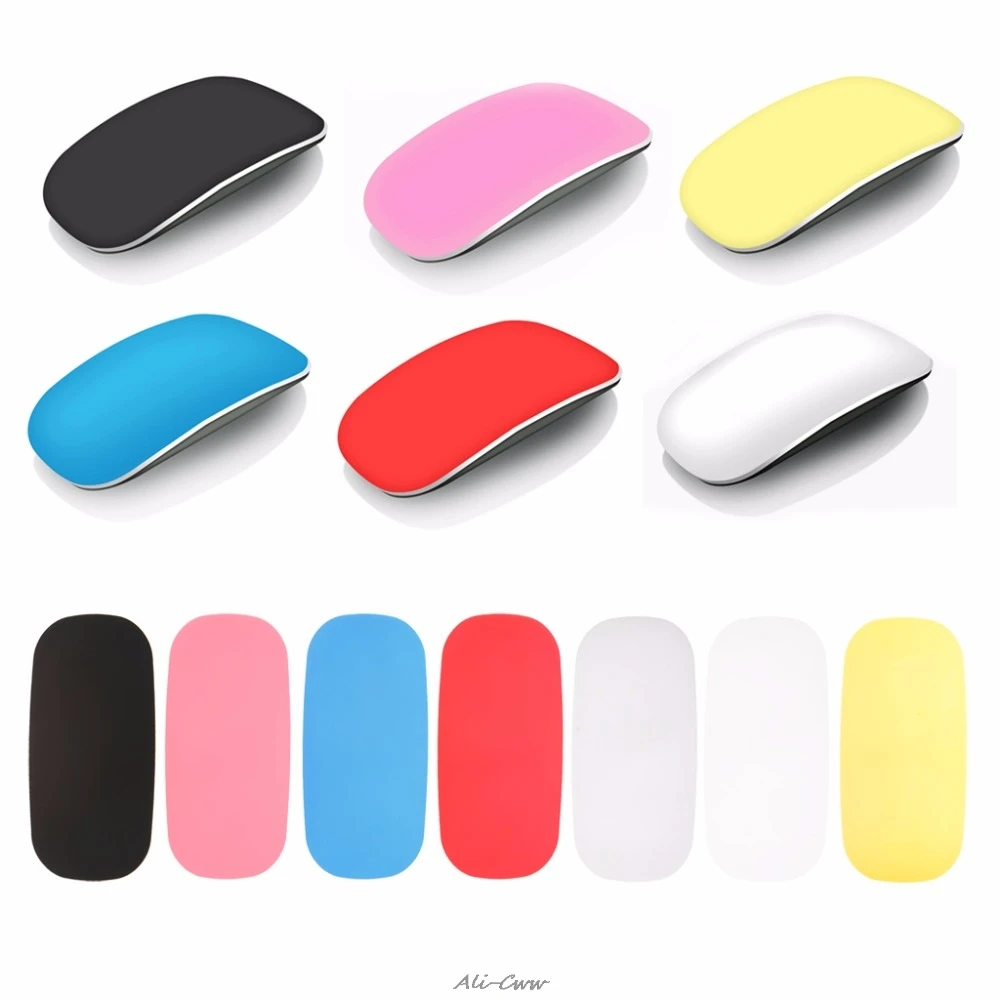 

Multicolor Soft Ultra-thin Coque Skin Cover for Apple Magic Mouse Case Silicon Solid Mouse Cover