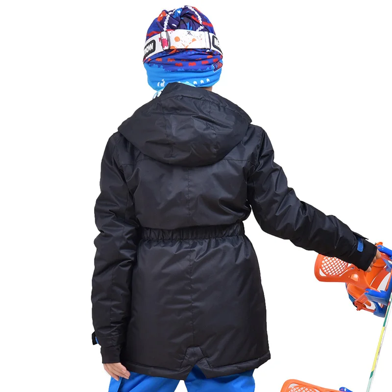 Marsnow/теплая зимняя детская Лыжная куртка для мальчиков и девочек; куртки для катания на лыжах и сноуборде; Детские ветрозащитные водонепроницаемые уличные зимние пальто для детей