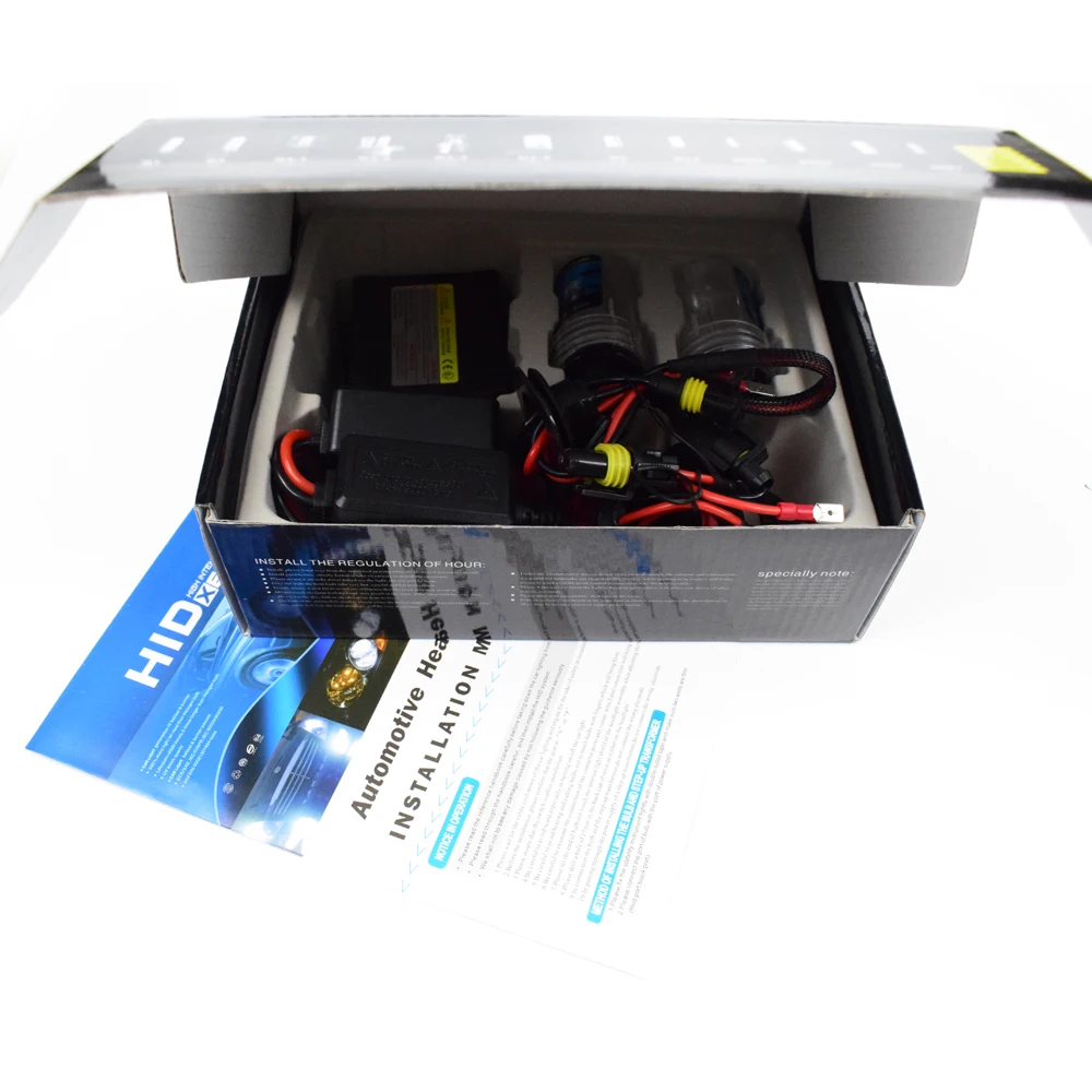 Luz do Carro para h1 Dyoung Escondeu Xenon h3 h7 h8 - h9 H11 9005 Hb3 9006 Hb4 3000 K-12000 k Lâmpada Kit 55 w ac 13 DYOUNG 55 w AC escondeu Xenon luz