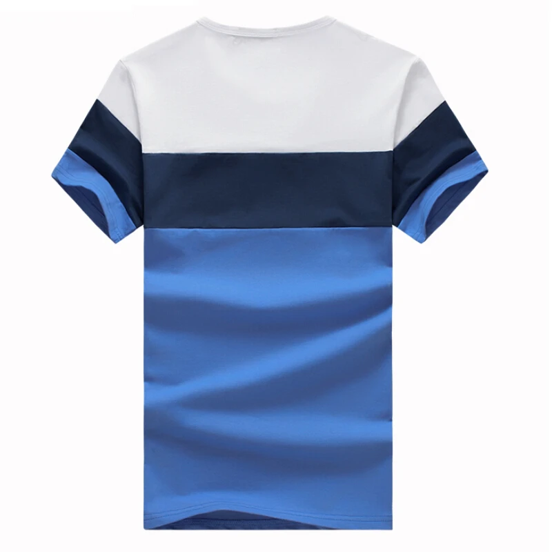 New Summer Men's T Shirt 2019 Fashion Striped T Shirt Mens Clothing Trend Slim Fit Short Sleeve Casual Mens Top Tees Shirt 5XL New Summer Men's T Shirt 2019 Fashion Striped T Shirt Mens Clothing Trend Slim Fit Short Sleeve Casual Mens Top Tees Shirt 5XL