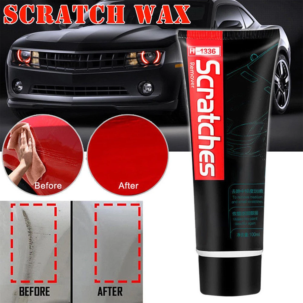 

Body Care Three-in-one Formula Scratch Remove Useful 100 Ml Easy To Use Repair Wax Car Paint Care Car Supplies Portable Polish