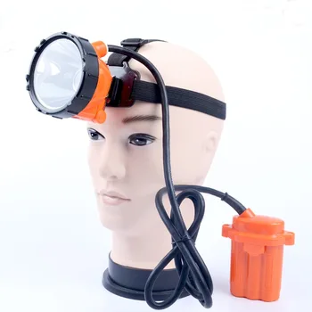 

New Miner Lamp Rechargeable Headlamp waterproof Explosion Rroof headlight Cap Lamp for Miner hunting fishing