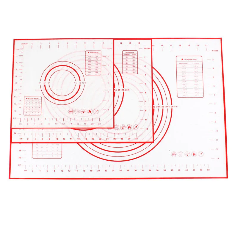 50x40 см Силиконовые коврики для выпечки лист антипригарный держатель для кондитерских изделий Кухонные гаджеты Инструменты для приготовления пищи посуда Аксессуары для выпечки