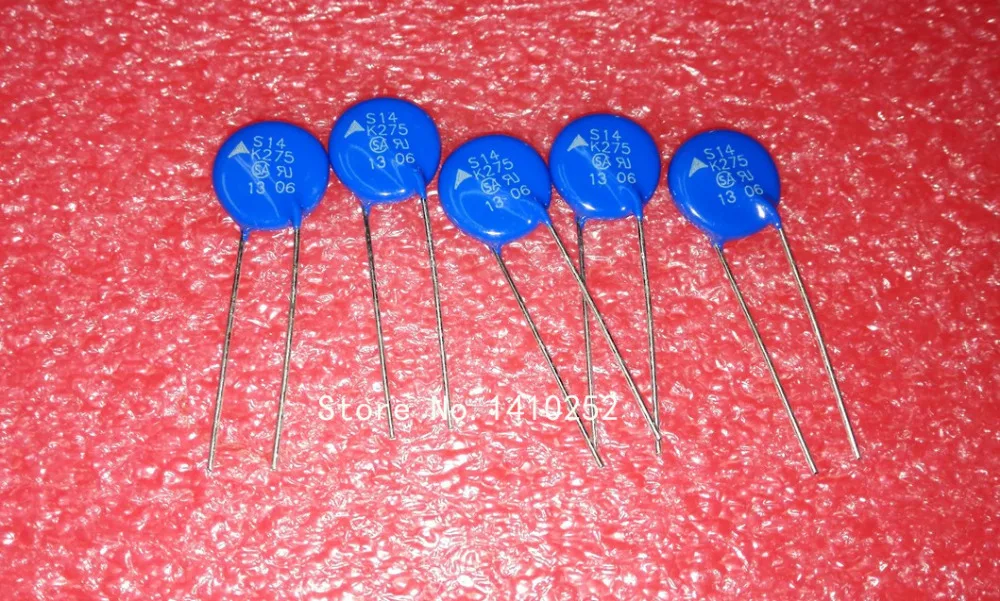 Buy 100pcs/lot S14K275 Varistor S14K275 14K275 K275