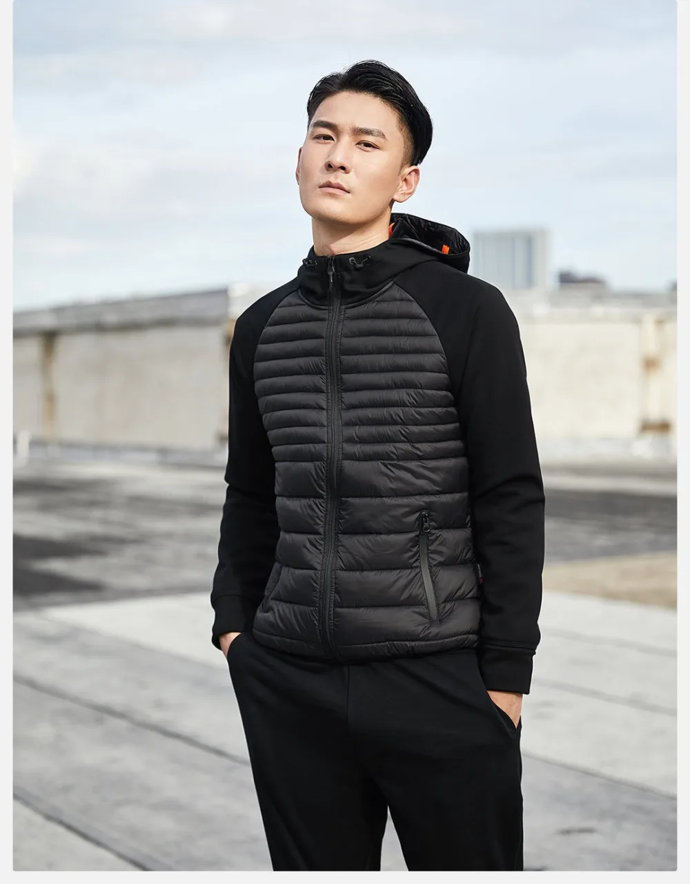 Xiaomi Uleemark мужская одежда с хлопковой подкладкой, спортивная серия, зима-осень, уличная спортивная одежда, мужская куртка для кемпинга, пальто D5