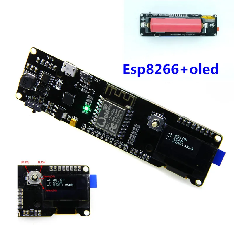 ESP8266 nodemcu + 0.96 OLED Совет по развитию 18650 система зарядки|nodemcu esp8266|board boardnodemcu development board