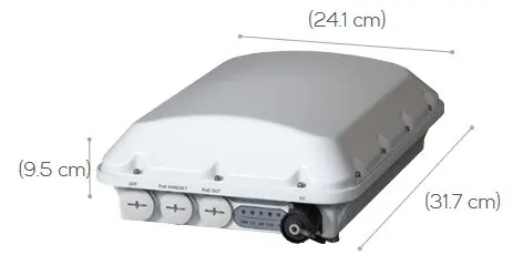 Ruckus беспроводной ZoneFlex T710 901-T710-WW01(alike 901-T710-US01) Наружный беспроводной AP Omni двухдиапазонный 2,4G и 5G до 1-2,5 км