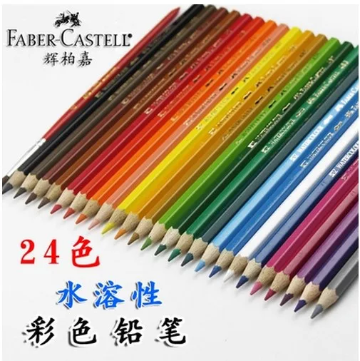 Краски щетка Faber Castell Цветной бренд Lapis профессионалов художник Краски ing масляный цветной карандаш набор для рисования эскиз поставки ASS021