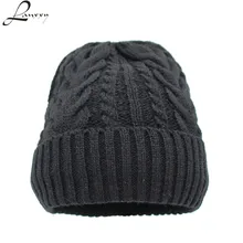 Lanxxy зимняя Стильная мужская шапка вязаная Лыжная Шапка Шапки gorro теплая Толстая шапочка шапки для мужчин