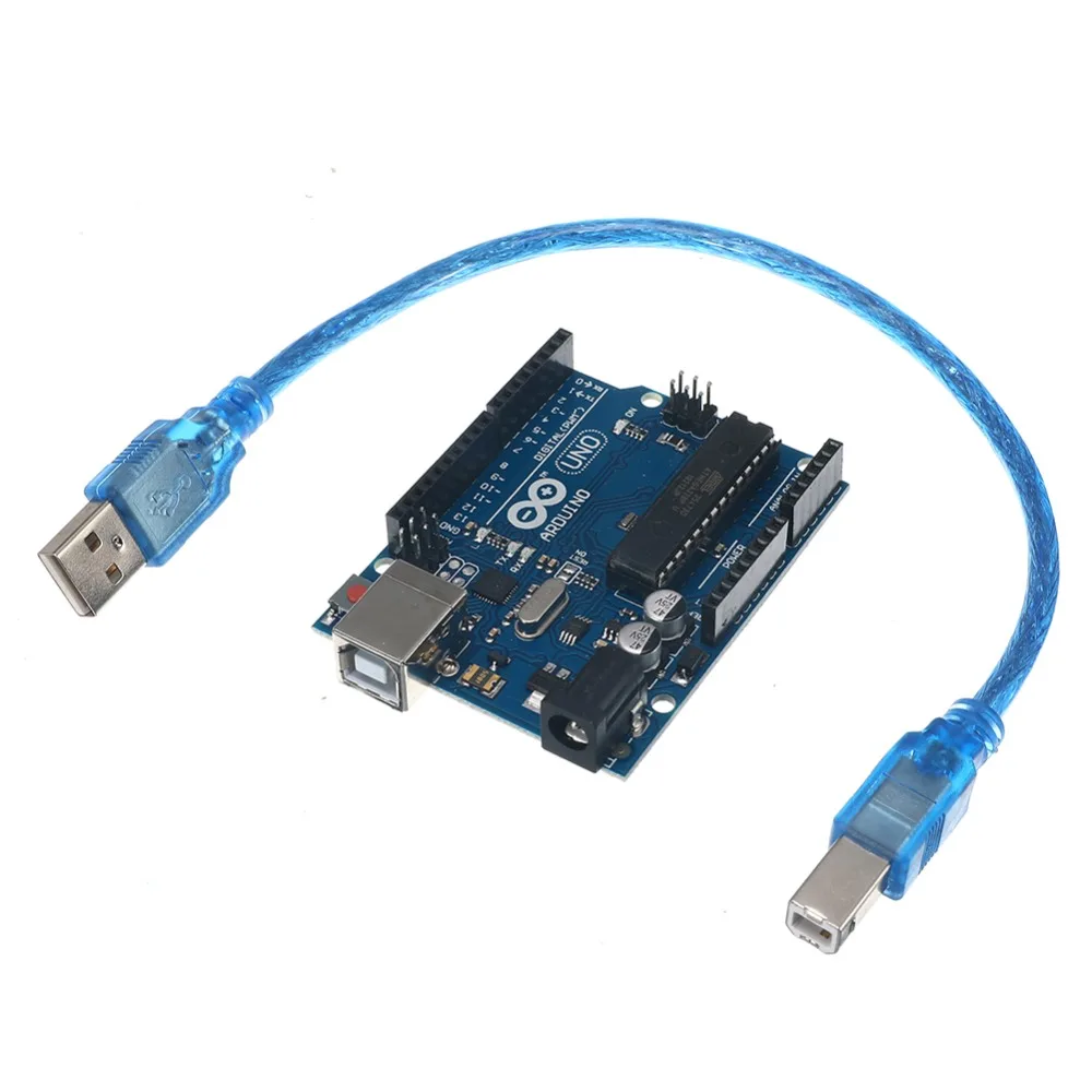 UNO R3 ATmega328P макетная плата для Arduino совместимый + USB кабель|Демонстрационные стенды|