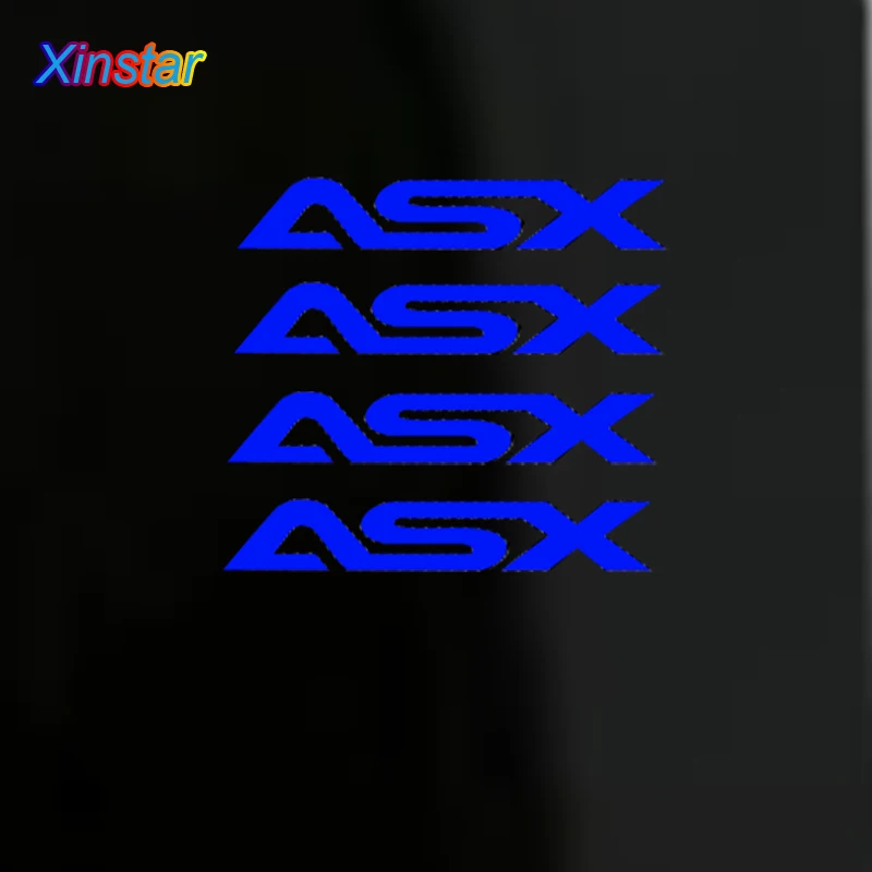 4 шт./лот стикер для автомобиля MITSUBISHI ASX 2011 2012 2013 2014 2015 автомобильные