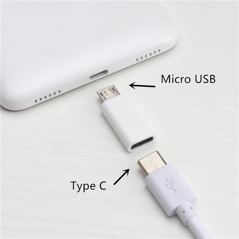 Кабель micro usb для телефона с разъемом type c адаптер телефонный кабель oneplus 7 pro huawei p30
