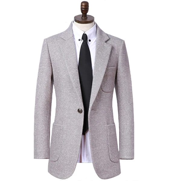 S 9XL ! 2019 winter England suit slim woolen Blazers men's clothing ...