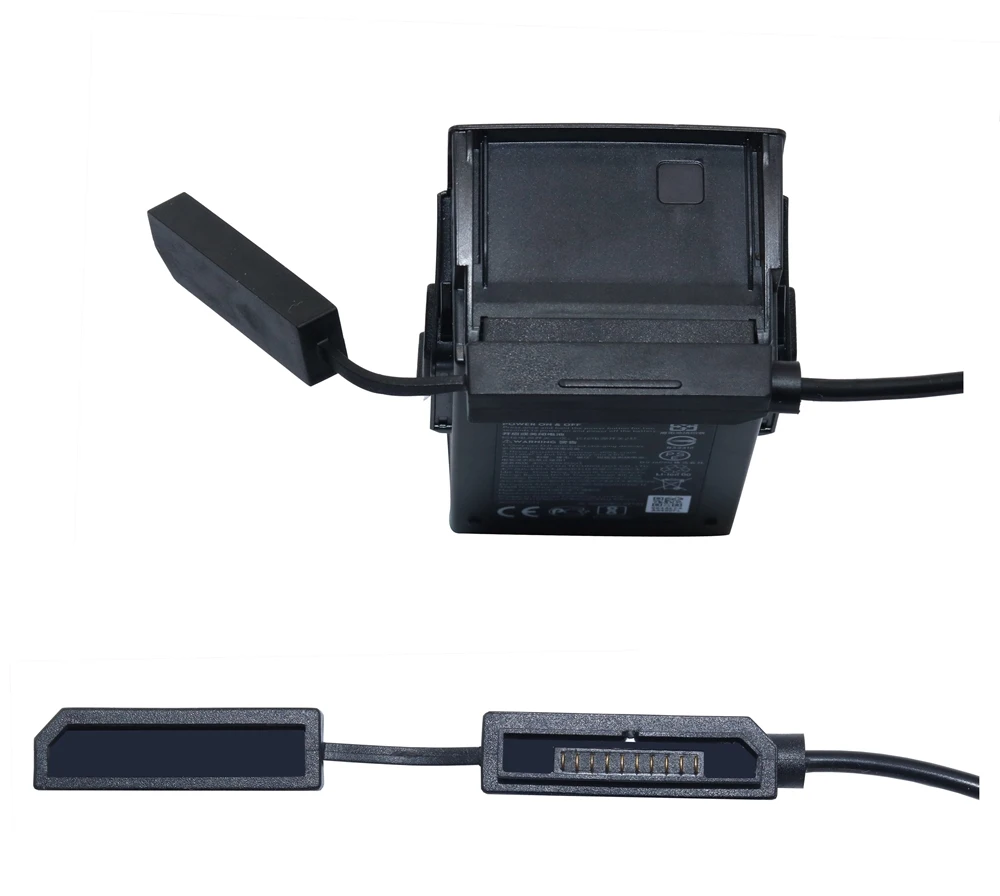 Автомобильное зарядное устройство портативное зарядное устройство для DJI Mavic Air Drone батарея пульт дистанционного управления 12 В транспортная зарядка