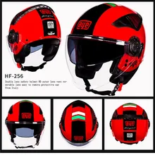 BYE double lens casco moto beauty motorcycle helmet jet capacetes de motociclista vespa cascos para moto cafe racer open face ldmet leather pu harley casco moto vintage motorcycle helmet capacetes de motociclista punk cafe racer open face camouflage
