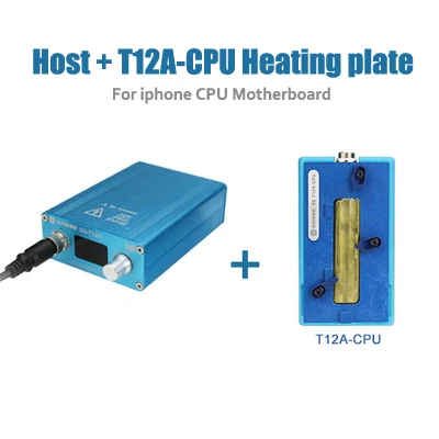 SS-T12A паяльная станция Набор инструмент для ремонта материнской платы для iPhone 6 7 8 X XS MAX мобильный телефон cpu NAND ремонт отопления - Цвет: Host And T12A-CPU