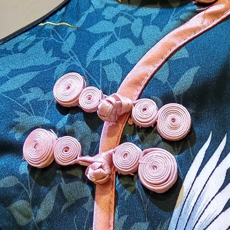 Китайское платье Cheongsam Qipao Shanghai Tang японское кимоно свободное Ретро винтажное