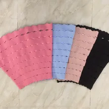 4 цвета Женская Сексуальная плиссированная повязная юбка трикотажная Милая дизайнерская юбка-карандаш 42 см