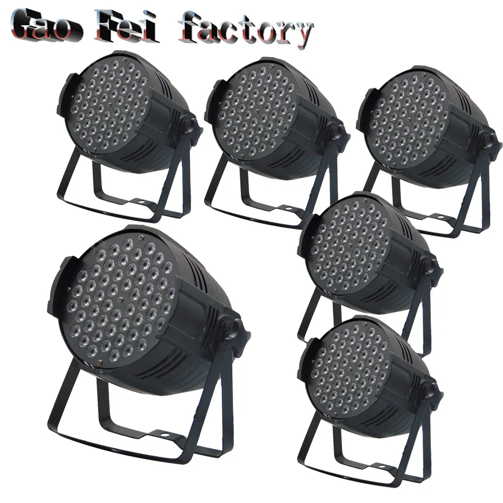 

DMX512 54*3W LED Par Lighting /Professional manufacture par swimming pool lights with remote control (6pcs/lot)