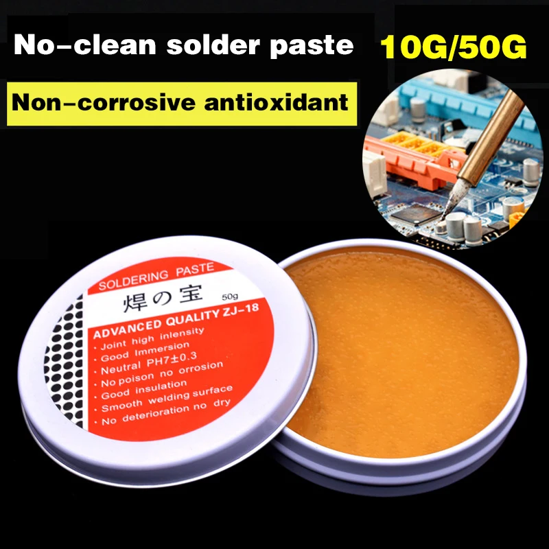 

Environmental Soldering Paste Welding Paste for Electrical Soldering and DIY 10g/50g