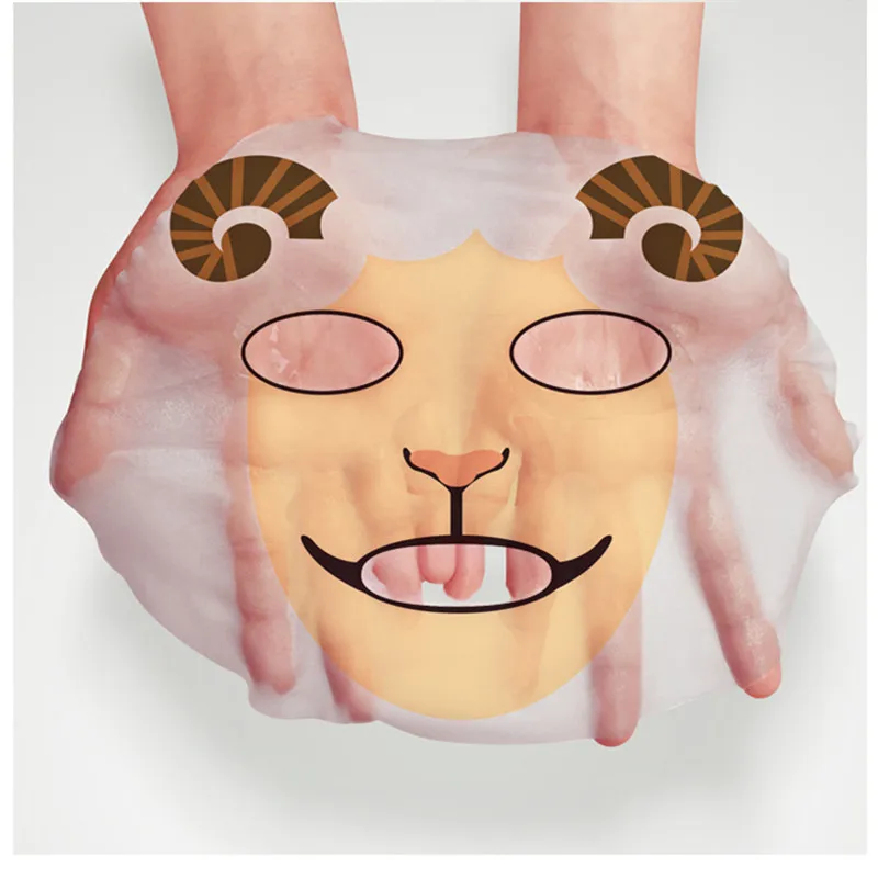 BIOAQUA уход за кожей четыре типа дополнительная увлажняющая маска для лица контроль масла Милые Маски для лица с изображением животных корейская косметика