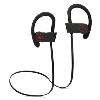 

Moloke U8 Movement Bluetooth Headset Wireless Ear Hook Stereo Bass Double Earphone Bluetooth Earbuds IPX7 Waterproof