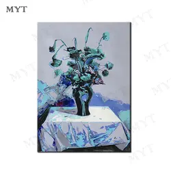 MYT Бесплатная доставка Лидер продаж натюрморт розы цветы абстрактная живопись маслом рисунок книги по искусству без рамы холст Пейзаж