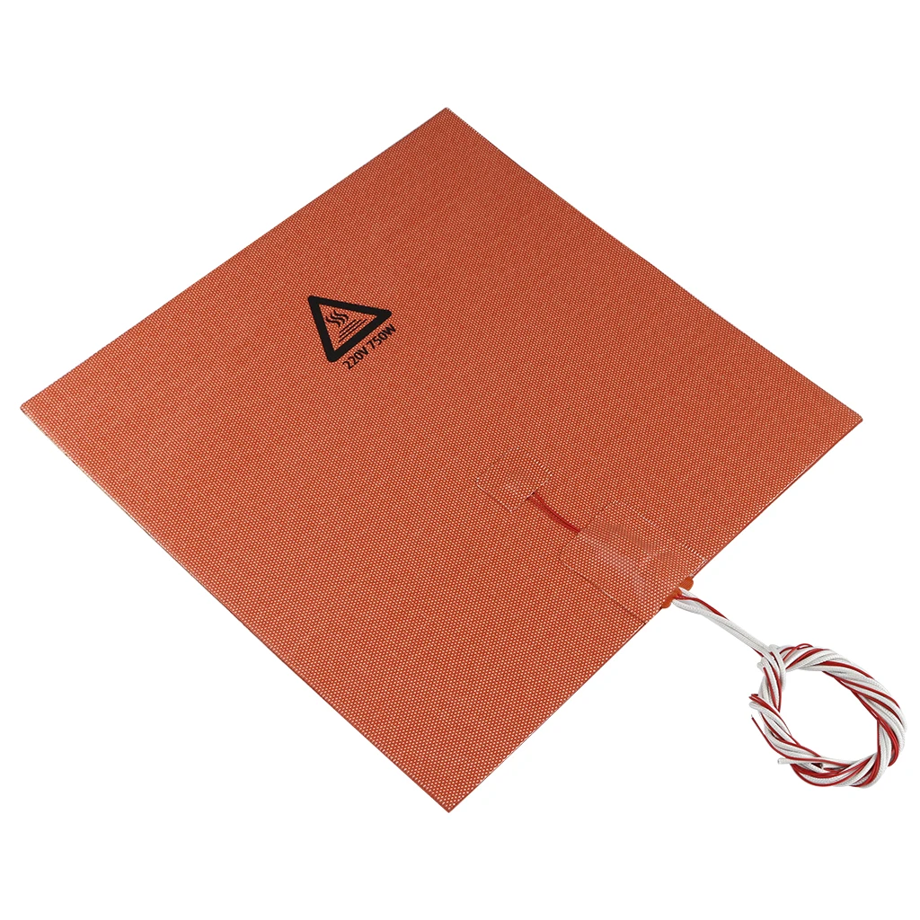 

300mm 300mm 220V 750W imported hot bed Silicone pad